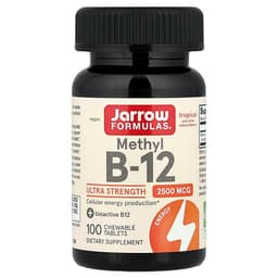 Jarrow Formulas, Methyl B-12, Tropical, 2,500 mcg, 100 Chewable Tablets specs - Top 5 Methylcobalamin B12 for Vegans