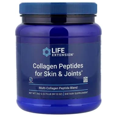 Life Extension, Collagen Peptides for Skin & Joints, 12 oz (343 g) — מקום 4 בפפטידי קולגן למפרקים
