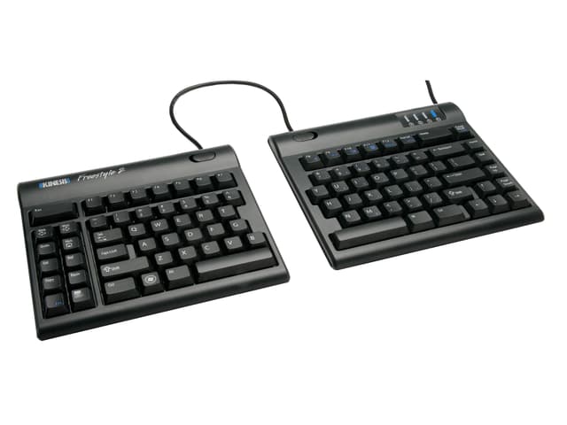Kinesis Freestyle2 Ergonomic Keyboard - Ranked #3 Keyboards for Carpal Tunnel