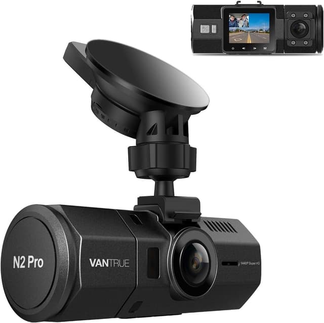 Vantrue N2 Pro - Ranked #5 Dash Cams for Uber & Rideshare Drivers
