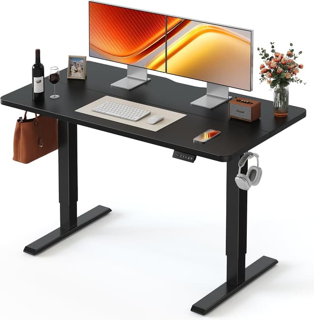 FEZIBO Electric Standing Desk (48") - Ranked #2 Standing Desks Under $400