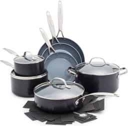 GreenPan Valencia Pro Ceramic Nonstick Set specs - Top 5 Nonstick Cookware Sets