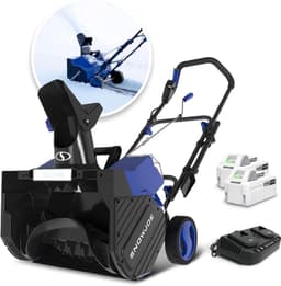 Snow Joe 24V-X2-SB18-XR 48V Cordless Snow Blower specs - Top 5 Battery Snow Blowers for Small Driveways