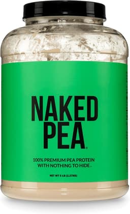 NAKED Pea Protein Powder specs - Top 5 Plant-Based Protein