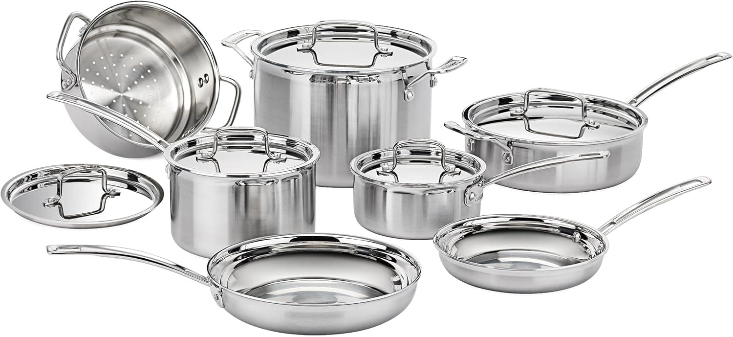 Cuisinart MultiClad Pro Stainless 12-Piece Set
