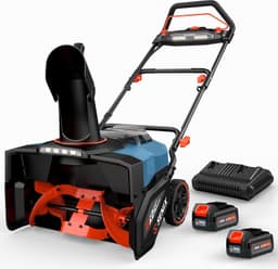 SENIX 40V 21-Inch Cordless Snow Blower specs - Top 5 Battery Snow Blowers for Small Driveways