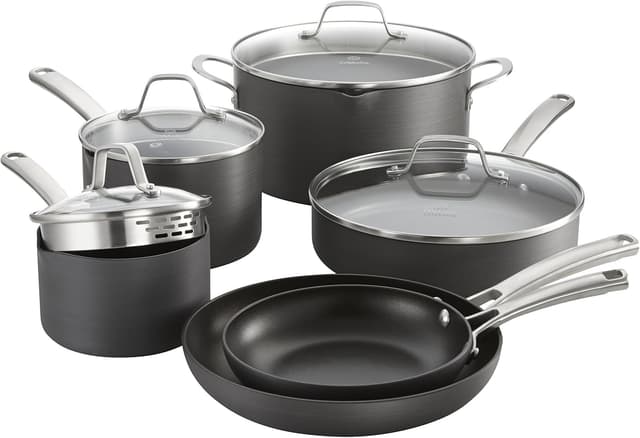 Calphalon Classic Nonstick 10-Piece Set - Ranked #5 Nonstick Cookware Sets