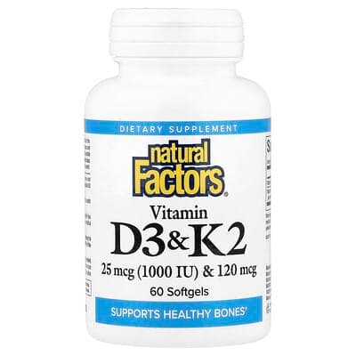 Top 5 Best Vitamin D3 + K2 Supplements