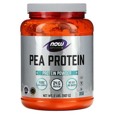 NOW Foods Sport Pea Protein Unflavored