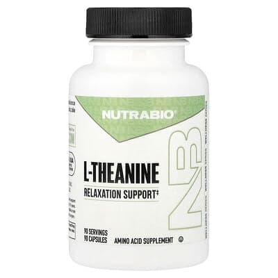 Nature's Bounty, L-Theanine, 90 Capsules