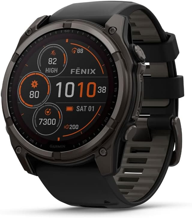 Garmin Fenix 8 Solar - Ranked #2 Outdoor & Adventure