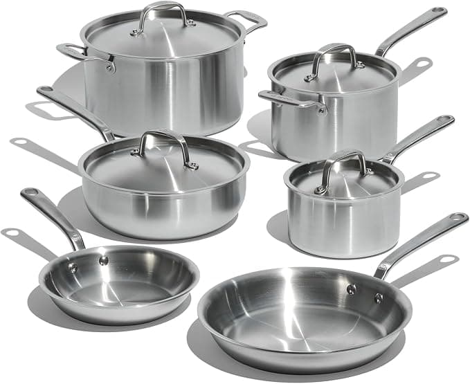 Made In Stainless Clad 10-Piece Set