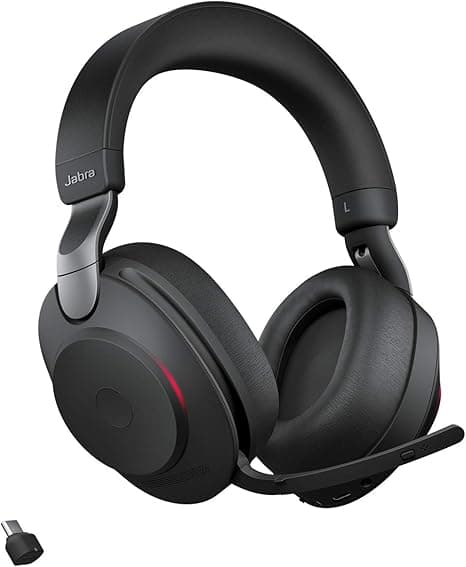 Jabra Evolve2 85 - Ranked #2 Over-ear Headphones for Conferencing