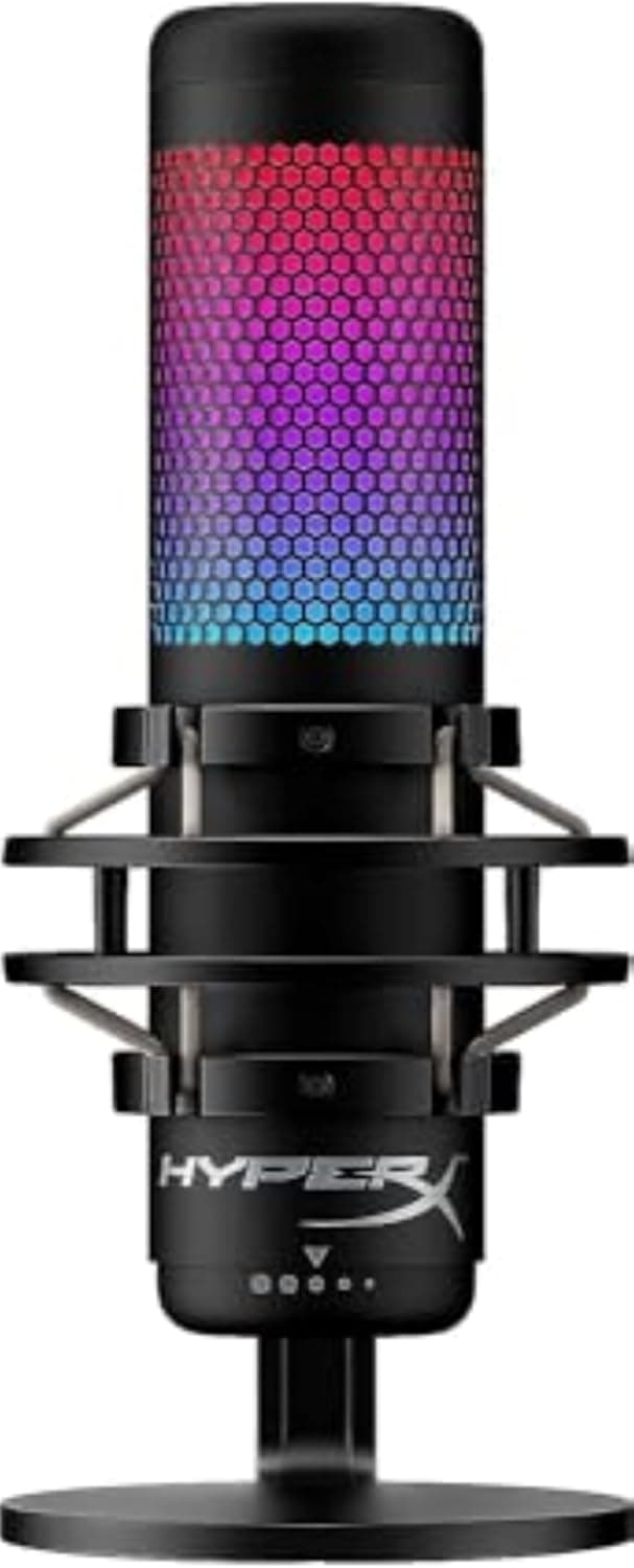 HyperX QuadCast S - Ranked #5 USB Microphones