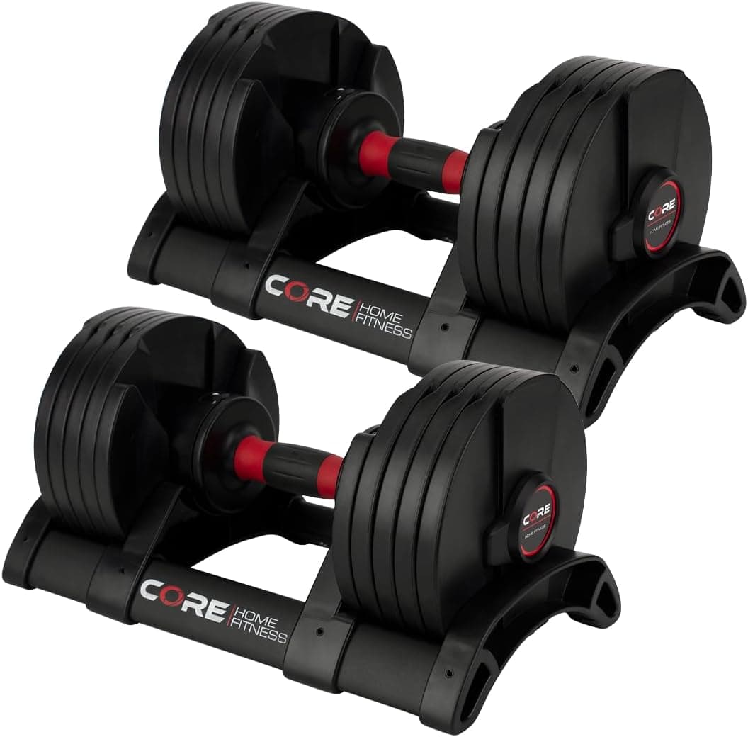 Core Home Fitness Adjustable Dumbbell Set