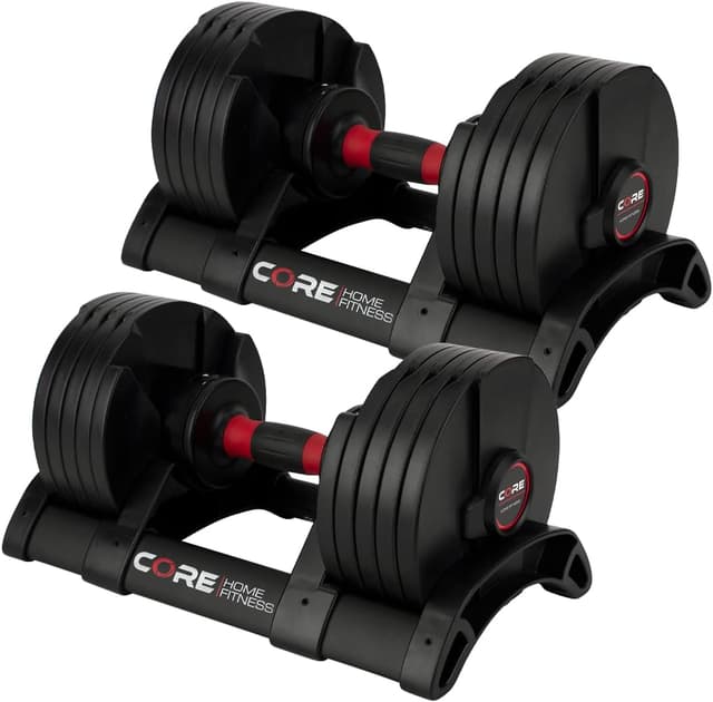 Core Home Fitness Adjustable Dumbbell Set - Ranked #4 Adjustable Dumbbells
