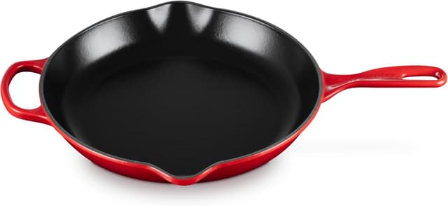 Le Creuset Signature Enameled Cast Iron Skillet - Ranked #4 Cast Iron Skillets