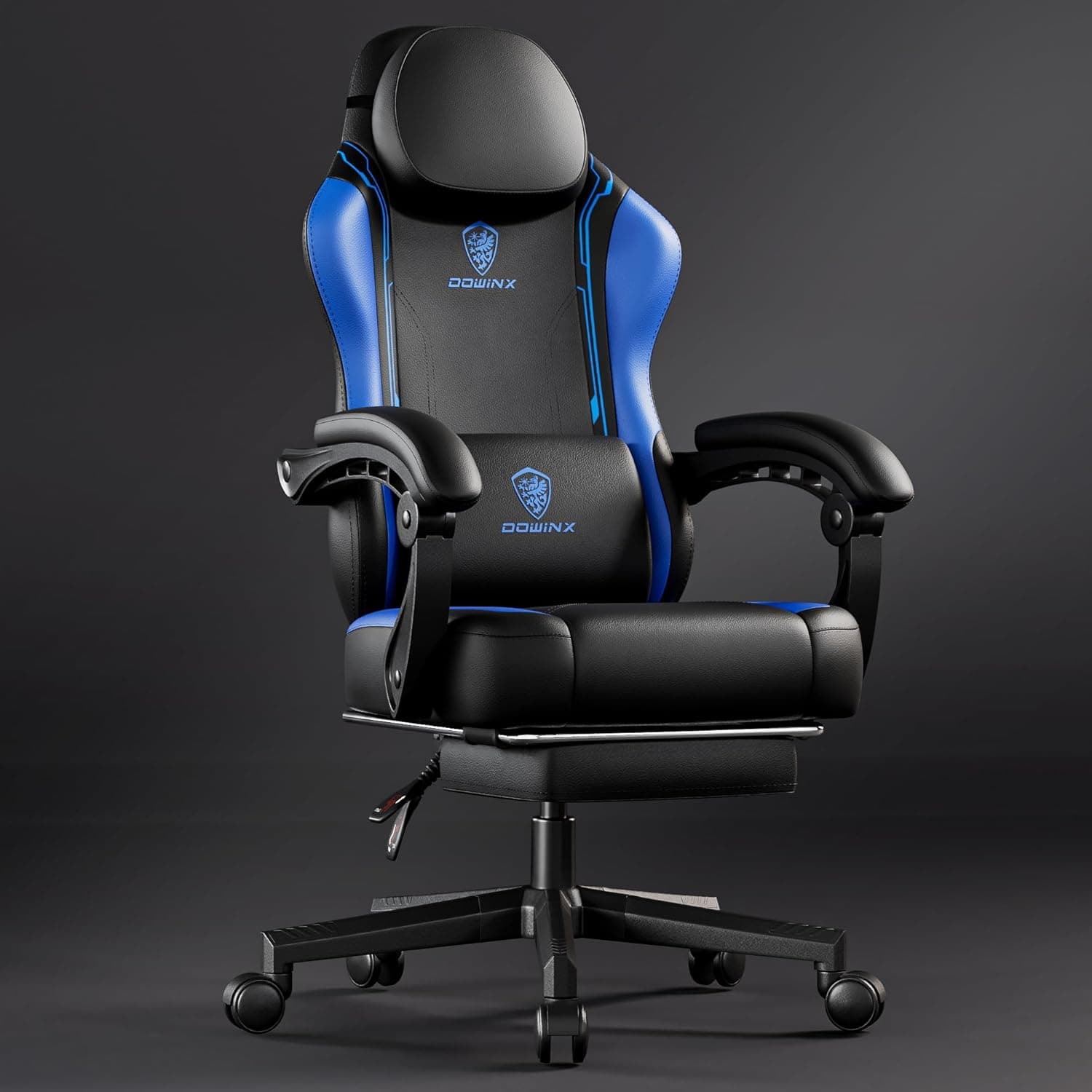 Dowinx Gaming Chair with Spring Cushion