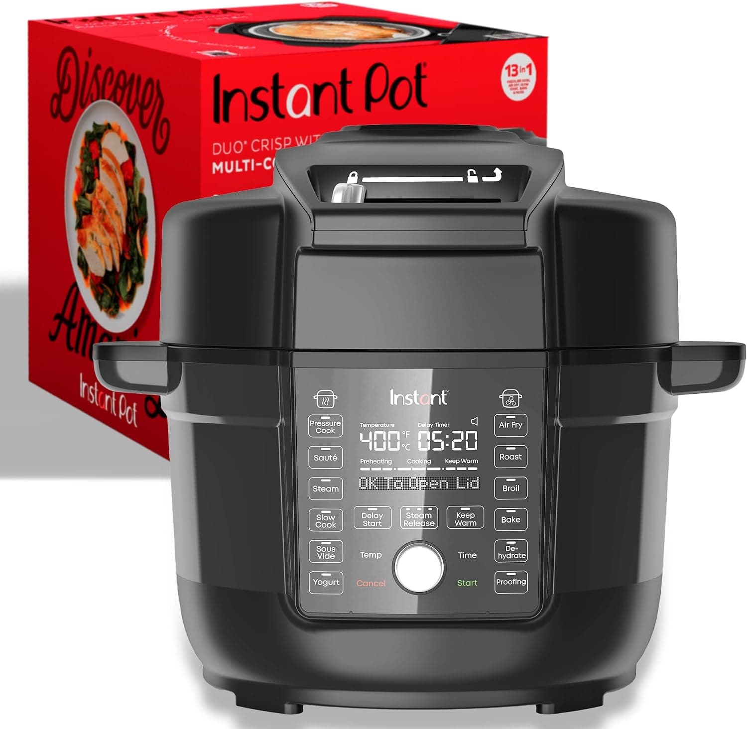 Instant Pot Duo Crisp with Ultimate Lid 6.5-Quart
