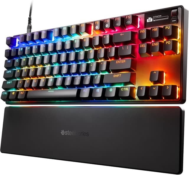 SteelSeries Apex Pro TKL (2024) - Ranked #4 Gaming Keyboards