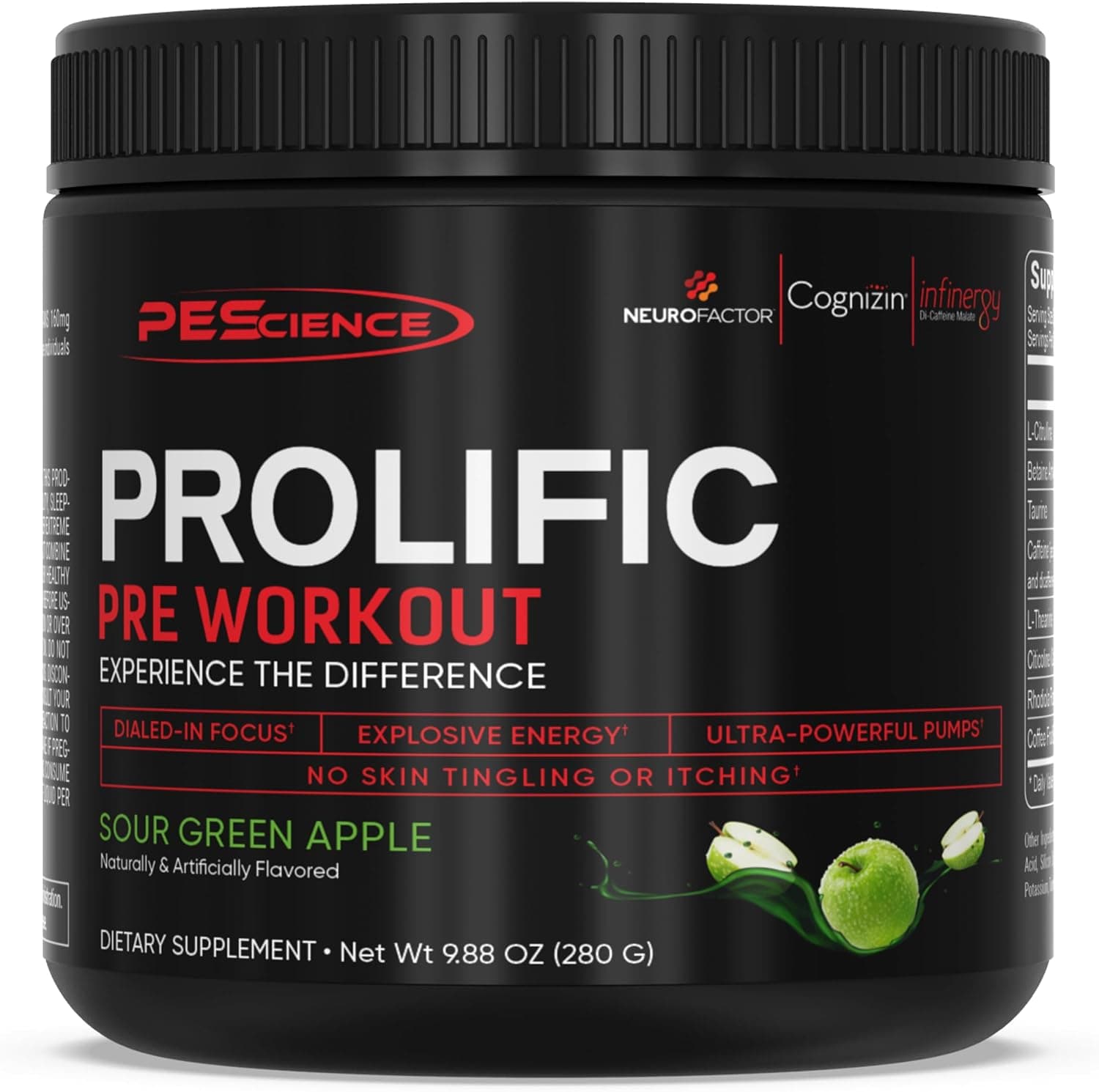 PEScience Prolific Pre-Workout