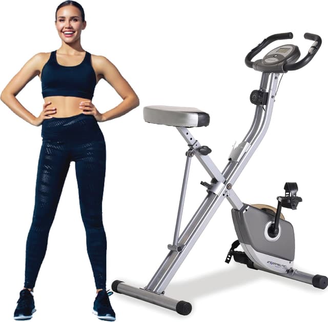 Exerpeutic 400XL Folding Recumbent Bike - Ranked #5 Exercise Bikes