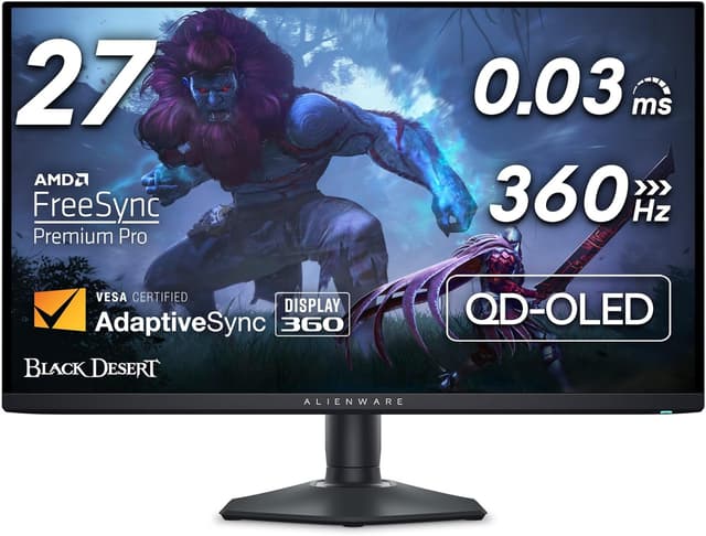Alienware AW2725DF - Ranked #2 240Hz+ Gaming Monitors