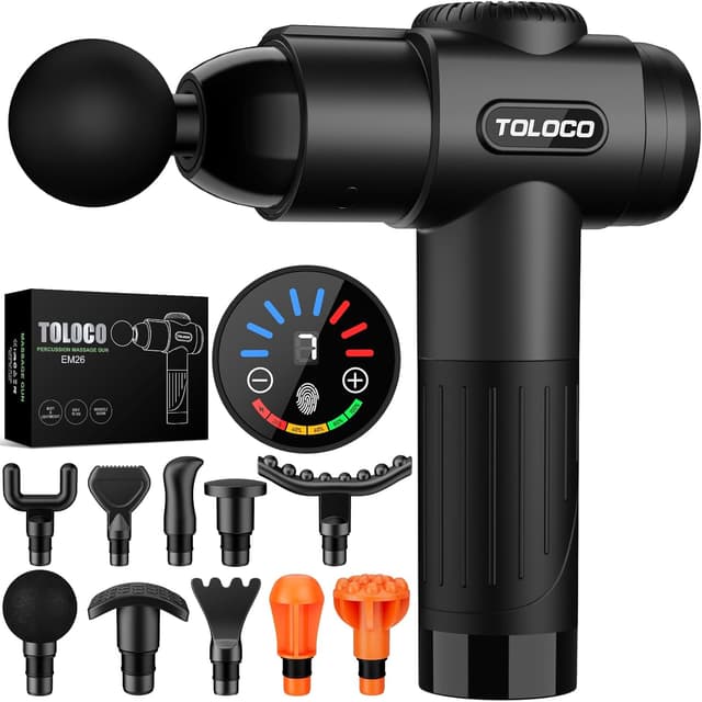 TOLOCO Massage Gun - Ranked #5 Massage Guns