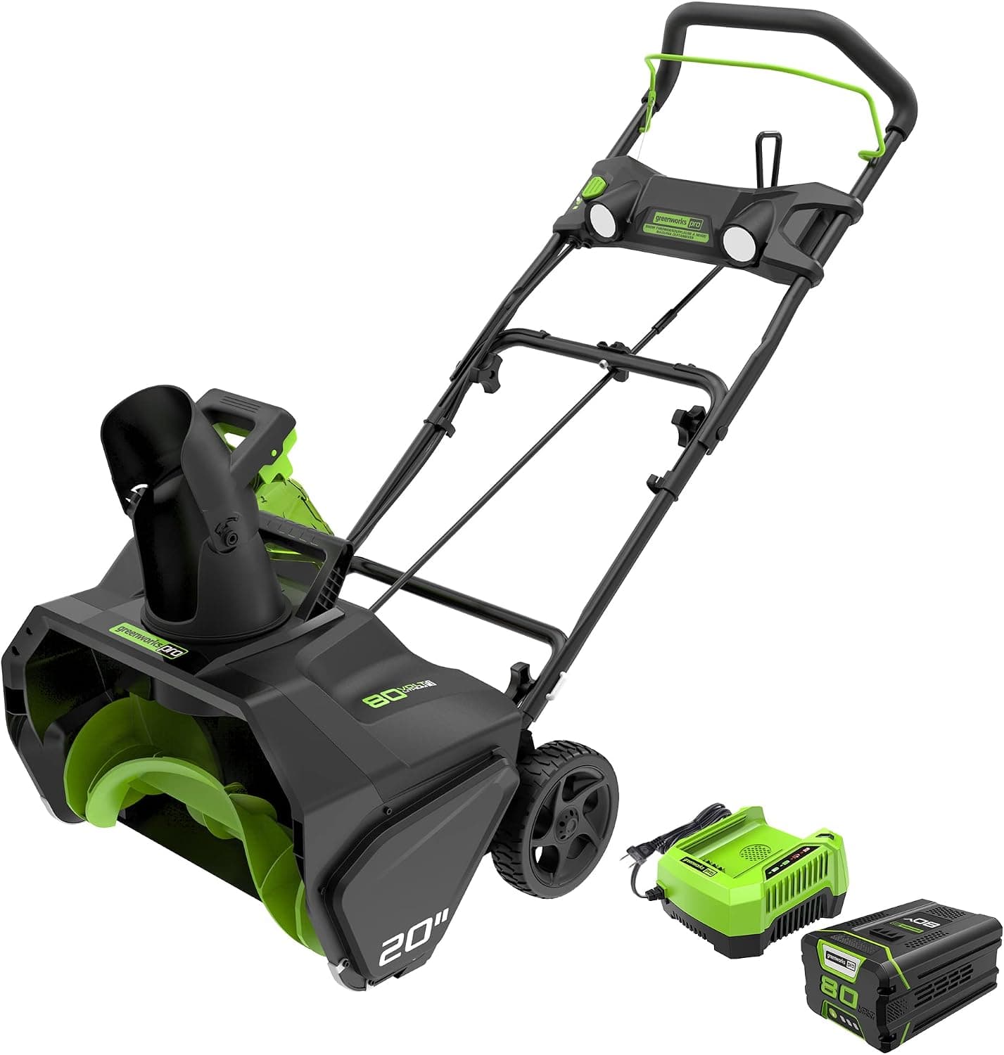 Greenworks 80V 20" Brushless Cordless Snow Blower
