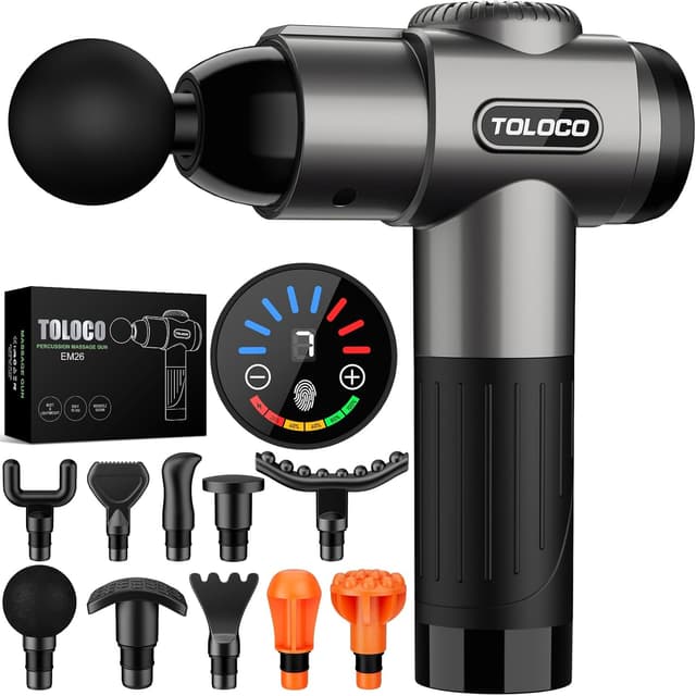 TOLOCO Massage Gun - Ranked #5 Massage Guns