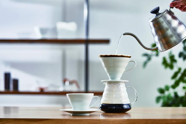 Hario V60 Ceramic Dripper - Ranked #1 Pour Over & Manual Brewing