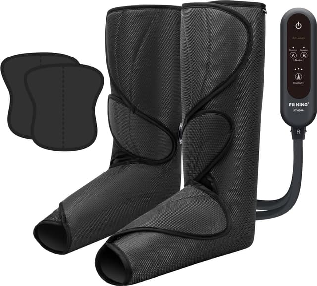 FIT KING Leg Air Massager - Ranked #5 Compression Boots