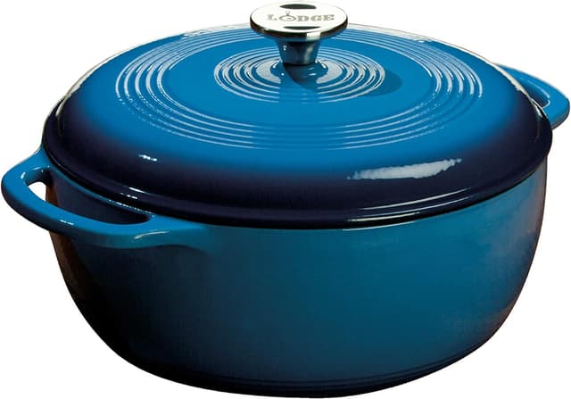 Lodge Enameled Cast Iron Dutch Oven - Ranked #5 Dutch Ovens