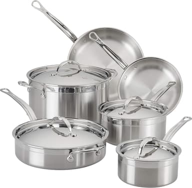 Hestan ProBond Forged Stainless Steel 10-Piece Set