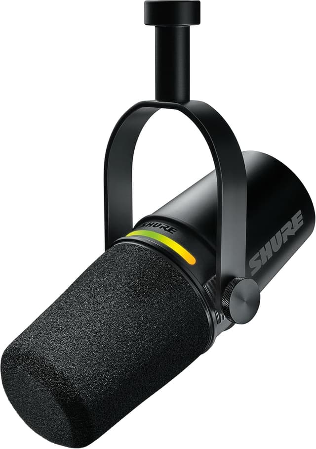 Shure MV7+ - Ranked #1 USB Microphones