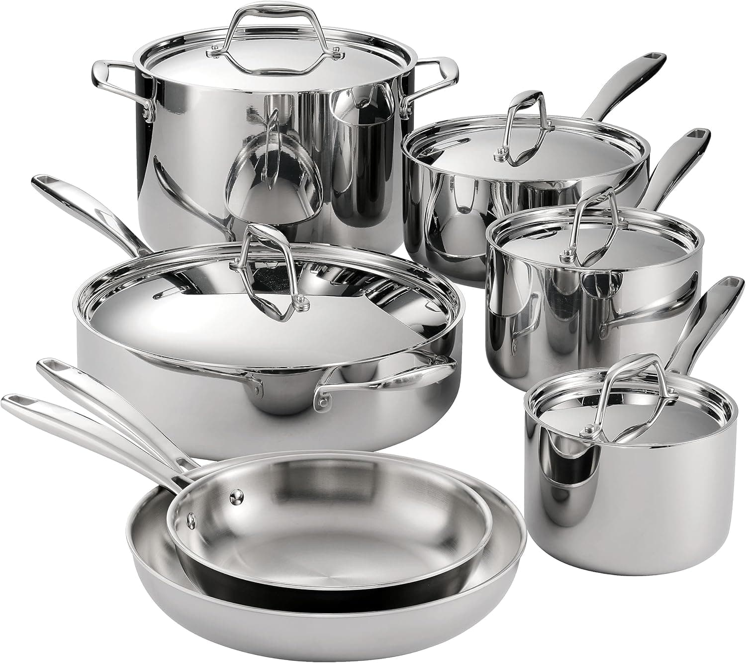 Tramontina Tri-Ply Clad 12-Piece Set