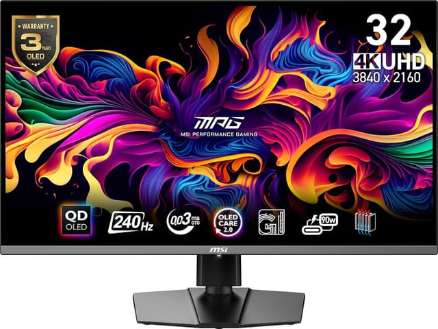 MSI MAG 321URX QD-OLED - Ranked #3 4K Gaming Monitors