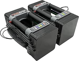 PowerBlock Elite EXP Adjustable Dumbbells - Ranked #1 Adjustable Dumbbells