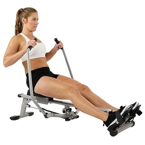 Sunny Health & Fitness SF-RW5639 Full Motion Rower - Ranked #5 Rowing Machines